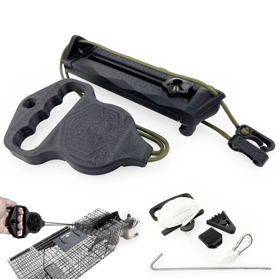 OpenTrap tool and accessories