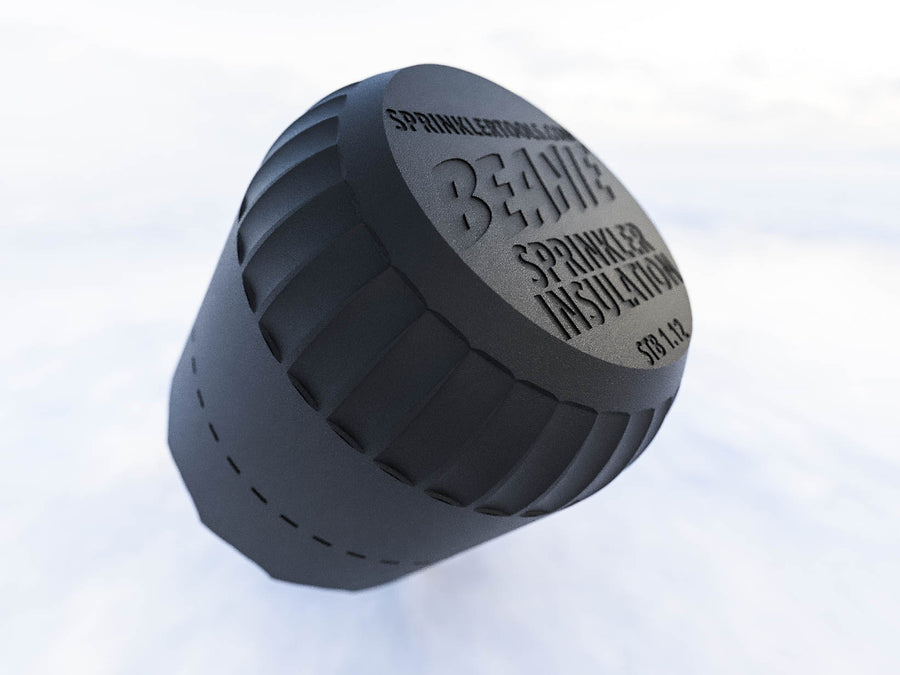 Sprinkler Beanie Insulated Sprinkler Head Cover, Protect and Winterize Against Freezes