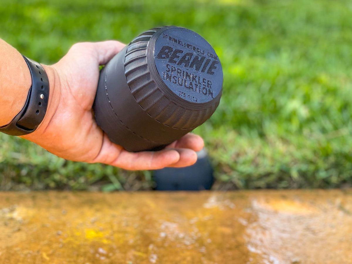 Sprinkler Beanie Insulated Sprinkler Head Cover, Protect and Winterize Against Freezes